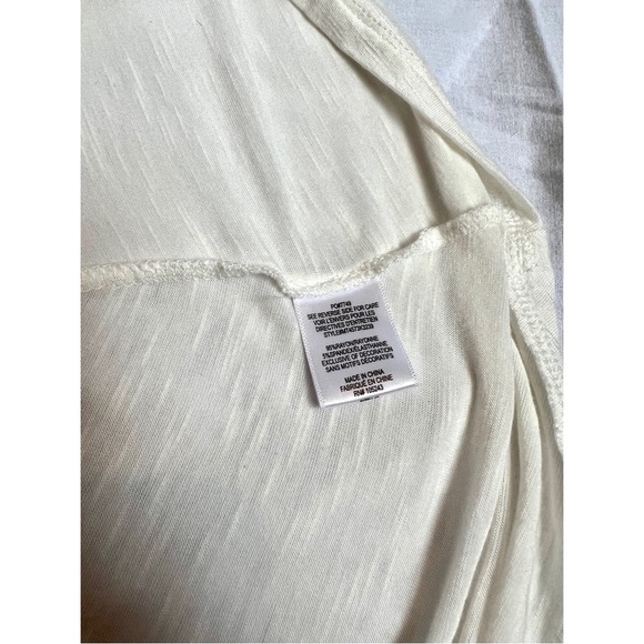 Bobeau Large Boho Ivory Tank Top - Picture 5 of 5